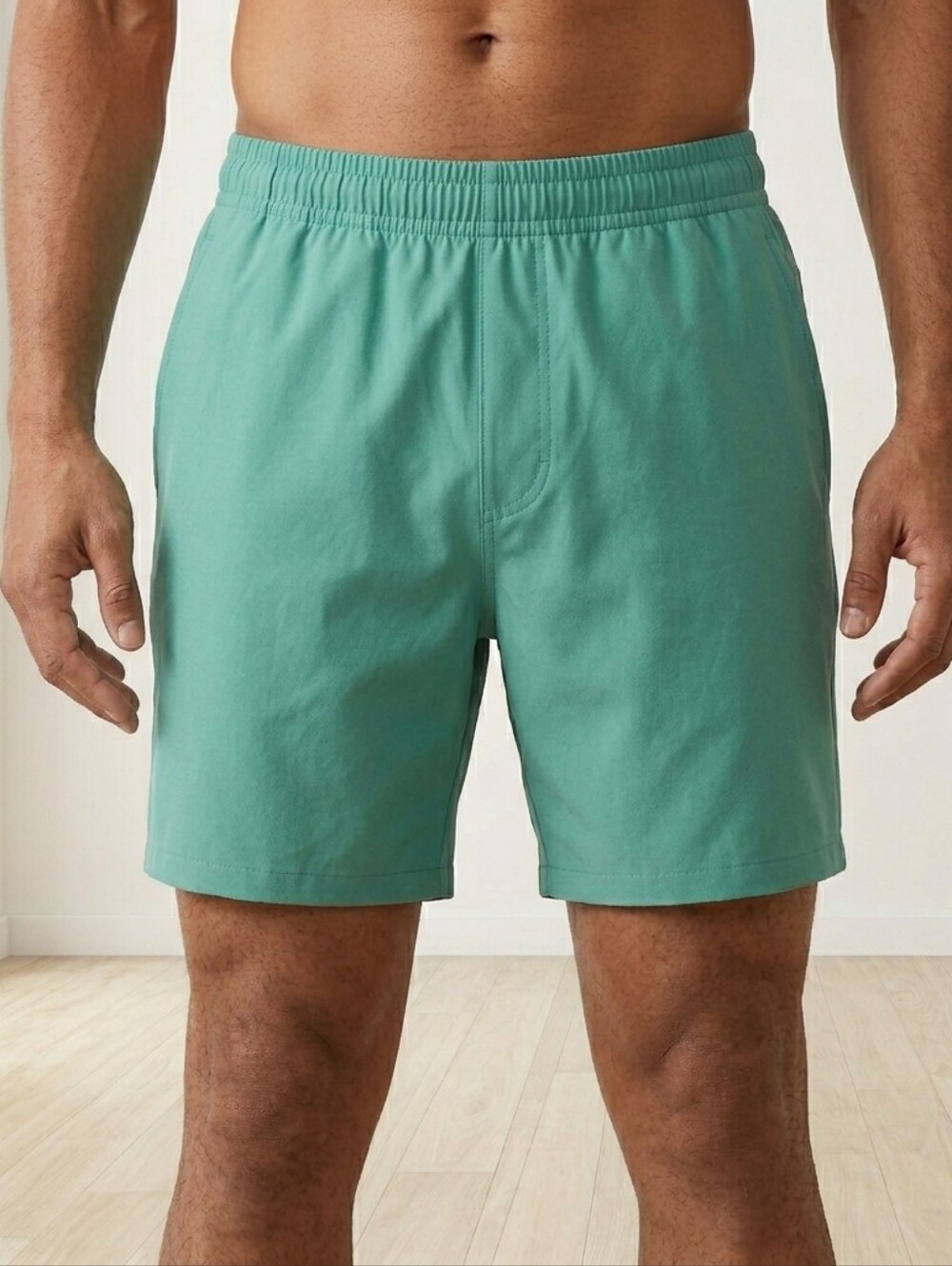 ​Z by Zella Men's Traverse Woven Athletic Shorts Vivid Green Medium